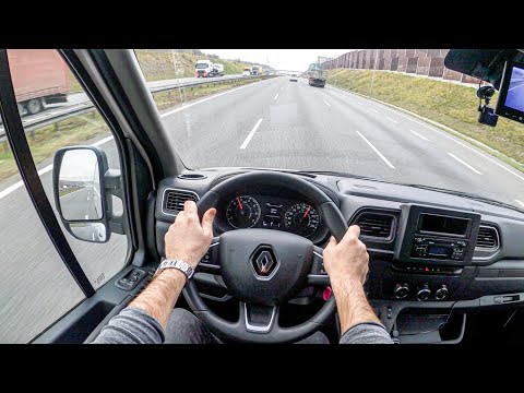 New Renault Master | 4K POV Test Drive #357 Joe Black