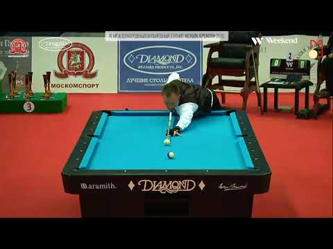 Hohmann Thorsten vs Andrey Seroshtan, Kremlin Cup 2016, 10 ball L32