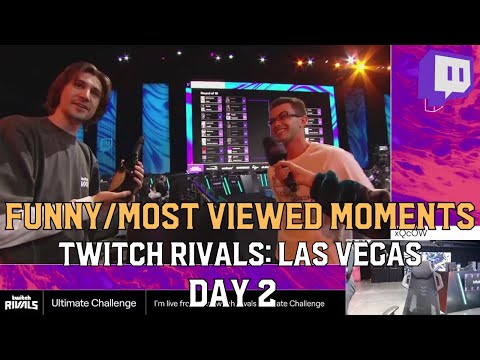 Best Most Viewed Moments From Twitch Rivals: Las Vegas Day 2 | with Chat