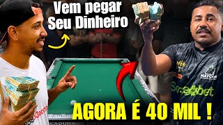 ELE ZOMBOU DO MAYCON DE TEIXEIRA NO DIA ERRADO! O ONÇA PRETA JOGOU COM SANGUE NOS OLHOS...🔥