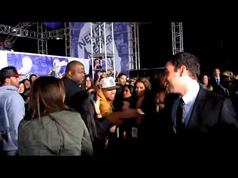 CHRIS BROWN and KATHY GRIFFIN at JUSTIN BIEBER's Movie Premiere!