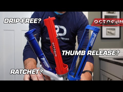 Drip-Free vs. Thumb Release vs. Ratchet Caulk Guns: What's the Difference?