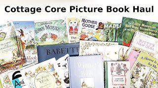 NEW Baby NEW Books Announcement // Vintage Cottage Core Inspired Picture Book Haul