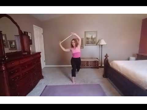 Pilates using a PVC Pipe (18"-24") or a Magic Circle #126
