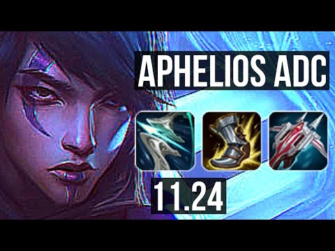 APHELIOS & Lulu vs HEIMERDINGER & Alistar (ADC) | 10/2/6, 400+ games | KR Challenger | 11.24