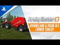 Farming Simulator 19 - Kverneland & Vicon DLC Launch Trailer | PS4