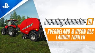 PlayStation Farming Simulator 19 - Kverneland & Vicon DLC Launch Trailer anuncio