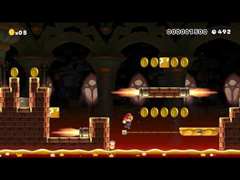 1-4 A Touch of Fire ⭐️ by Marsford ⭐️ SUPER MARIO MAKER Raw GAMEPLAY