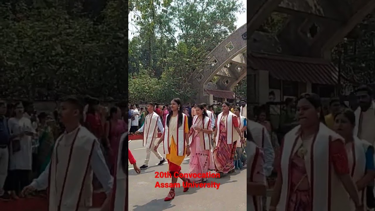 20th Convocation at Assam University,Silchar