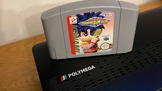 Mystical Ninja Starring Goemon N64 installing on the Polymega and gameplay. 