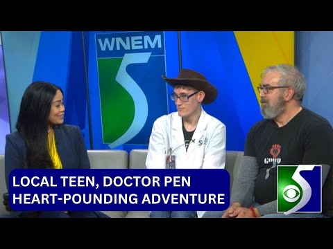Local teen, doctor pen heart-pounding adventure