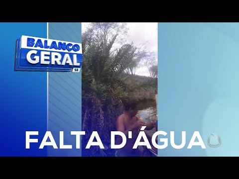 Moradores do povoado Queimadas em Graccho Cardoso, utilizam água de poço sem tratamento - BGT