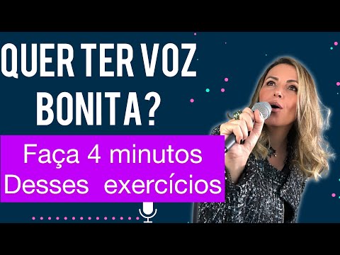 Want to have a beautiful voice? 4 minutes of these vocal exercises.