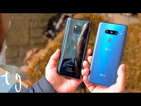 Huawei Mate 20 Pro vs LG V40 ThinQ