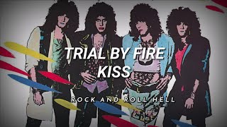 KISS - Trial By Fire (Subtitulado En Español + Lyrics)