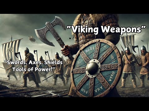 “Viking Weapons: Swords, Axes, Shields – Tools of Battle and Power!”