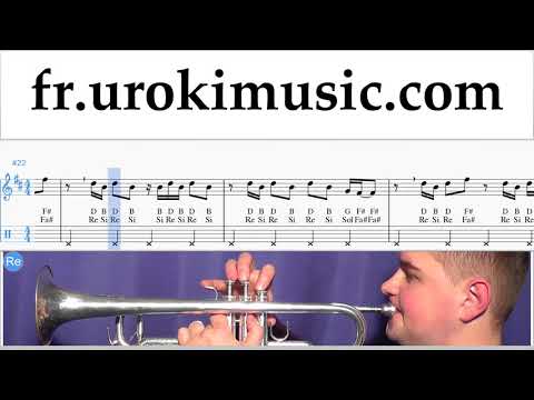 Cours de Trompette Imagine Dragons - Thunder Tuto Partitions um-i829