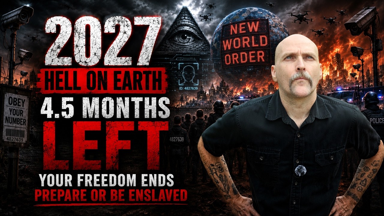 ⚠️BREAKING⚠️2027 WARNING. YOU HAVE 4.5 MONTHS LEFT TO PREPARE. AI, COLLAPSE & WORLDWAR HAVE STARTED