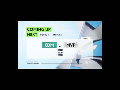 KZ vs. KSV - KDM vs. MVP | Week 1 Day 1 | LCK Spring (2018)