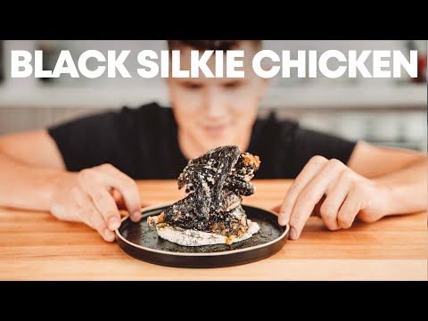 Cooking A Silkie Black Chicken