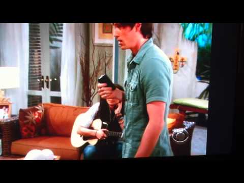 Jason Castro scene on the Bold and the Beautiful (CBS Soap)