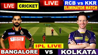 🔴LIVE: RCB vs KKR | BANGALORE vs KOLKATA Live Scores & Commentary | KKR vs RCB Live IPL Match Today