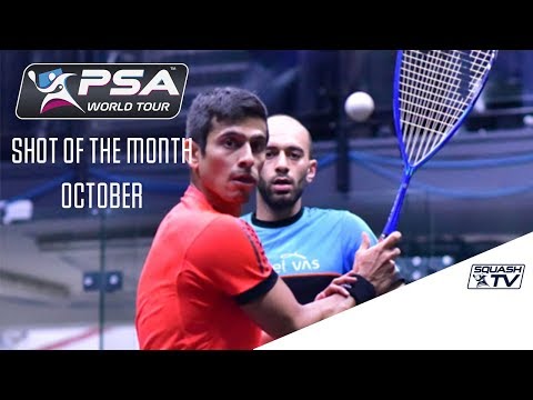 Squash: Shot of The Month - The Contenders: October '17