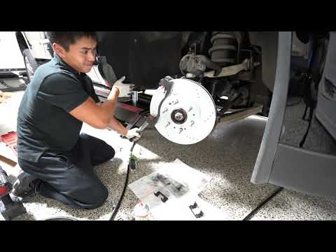 2015-2020 Cadillac Escalade Front and Rear Brake and Rotor Change Powerstop EVO