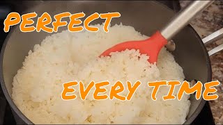 HOW TO COOK LONG GRAIN RICE FROM SCRATCH