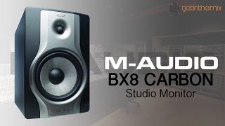 Video thumbnail for M Audio BX8 Carbon Studio Monitors by GetintheMix
