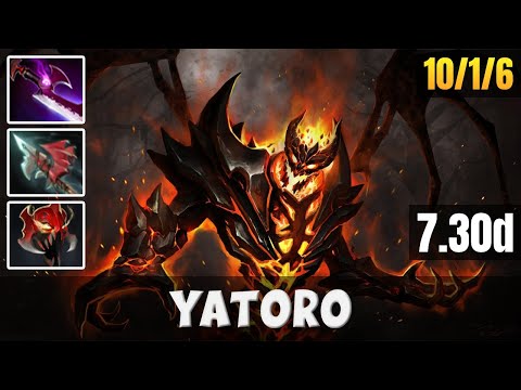 Yatoro | Shadow Fiend | Dota 2 Pro Gameplay - Patche 7.30d