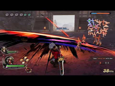 SAMURAI WARRIORS 5 | Takeda Shingen moveset showcase「戦国無双5 武田晴信 」