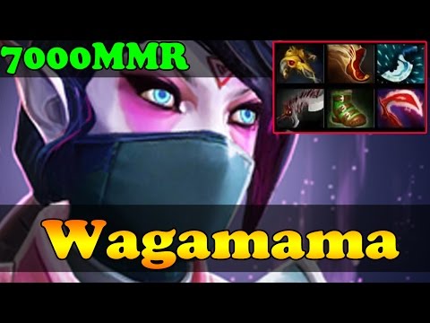 Dota 2 - Wagamama 7000 MMR Plays Temaplar Assassin Vol 18 - Ranked March  Gameplay!