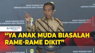 Download lagu Saat Presiden Jokowi Singgung Ricuh Munas HIPMI Solo mp3