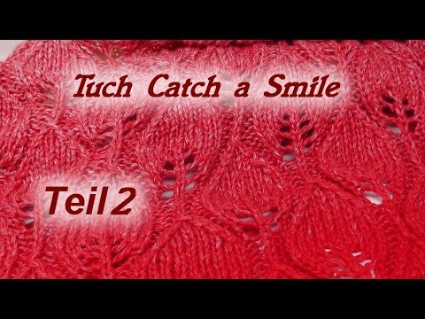 Shawl Catch a Smile EASY knitting with Woolly Hugs