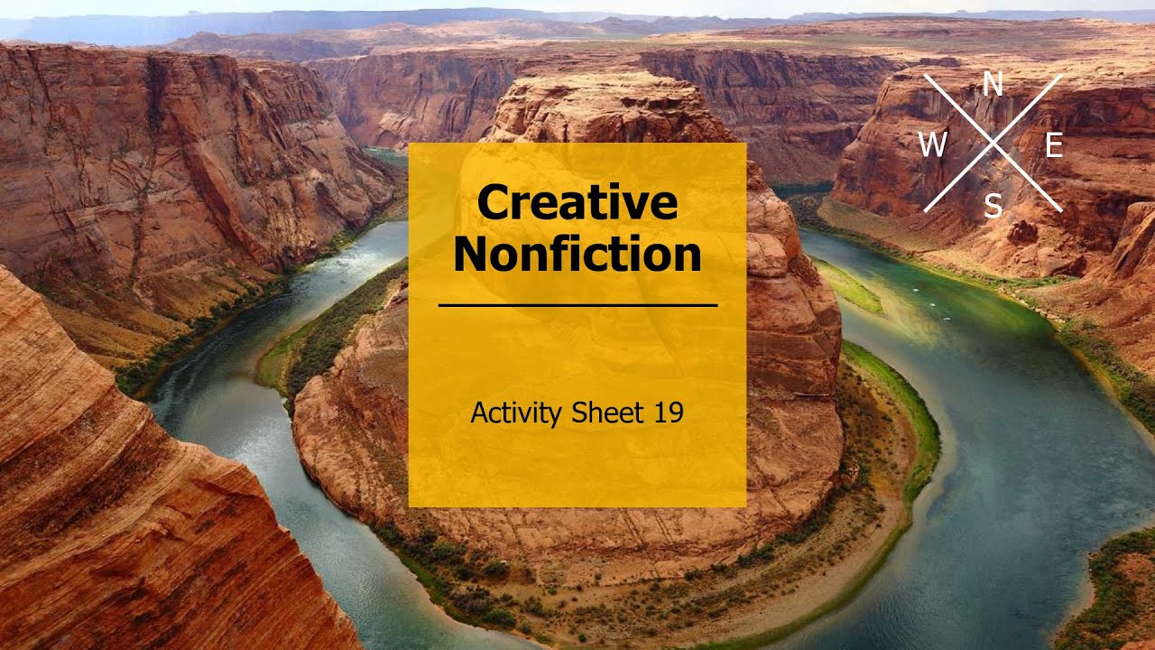 Creative Nonfiction Activity Sheet 19