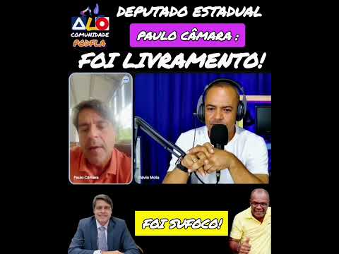 DEPUTADO PAULO CÂMARA QUASE SOFRE ACIDENTE INDO PRA EUNAPOLIS BAHIA APÓS QUEDA DE ARVORE NA ESTRADA.