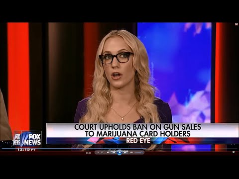09-03-16 Kat Timpf on Red Eye - Gun Ban for Marijuana Card Holders