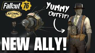 NEW ALLY! HONEST atomic shop update review of GNN Reporter Bundle | Fallout 76
