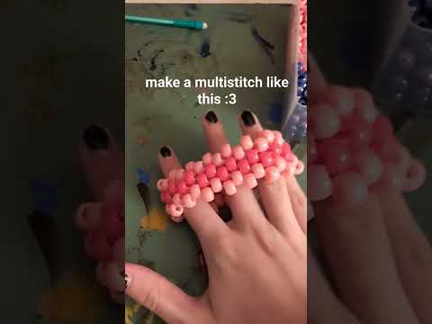 K4ND1 G0GGL3Z TUT X3 #kandikid #kandi #beads #ponybeads #tut #tutorial #art #vocaloid #miku #hatsune