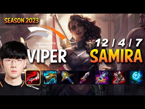 HLE Viper SAMIRA ADC vs YASUO - Patch 13.12 KR Ranked