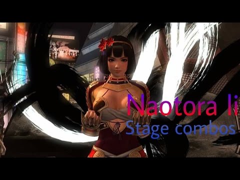 DOA5LR Naotora Ii Stage combo video