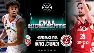 Pinar Karsiyaka v Hapoel Bank Yahav Jerusalem | Full Game Highlights | #BasketballCL 2023-24