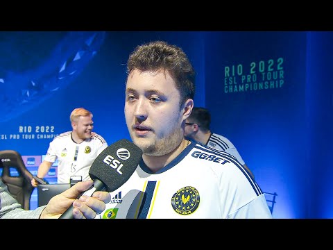 Vitaity ZywOo - Interview after ELIMINATION vs Grayhound | IEM RIO MAJOR 2022 | CSGO