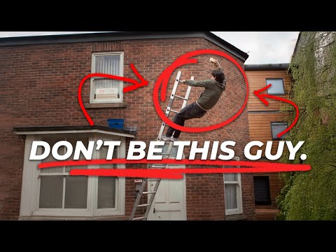 How to ACTUALLY Climb a Ladder | 3 Tips to STAY SAFE