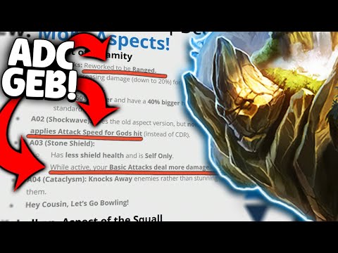 THEY TURNED GEB INTO AN ADC IN SMITE 2