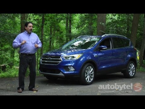 2017 Ford Escape Titanium 1.5L EcoBoost Test Drive Video Review