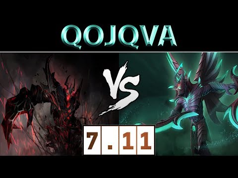 qojqva [Shadow Fiend] vs [Terrorblade] ► Dota 2 7.11