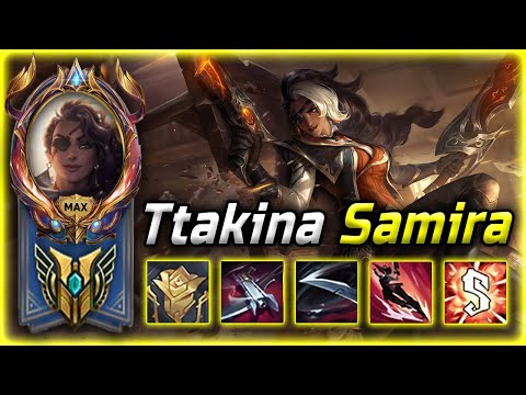 [ Ttakina ] Samira Montage - 1v5 Pentakills !