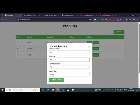 Build Complete CRUD Application Using Core PHP, MySQL & JavaScript